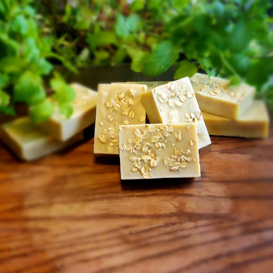 Organic Honey, Cinnamon & Whole Oats with Cocoa & Shea Butter Soap